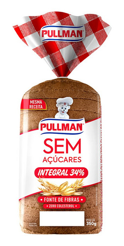 Pão Integral Pullman Pacote 350g
