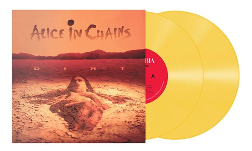 Alice In Chains Dirt 30th Anniversary 2 Lp Yellow Vinyl