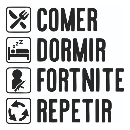 Vinilo Decorativo Gamer Fortnite Dormitorio Juvenil