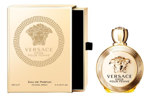 Versace Eros Pour Femme 100 Ml - mL a $3785