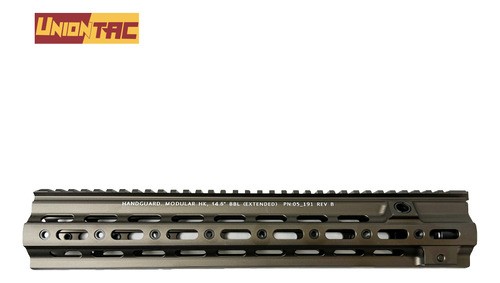 Táctico De Airsoft Handguard Rail Smr 14.5 M4 Pulgadas Rifle