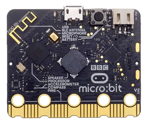 Tarjeta Educativa Bbc Microbit V2.2 Micro Bit Educacion Kit