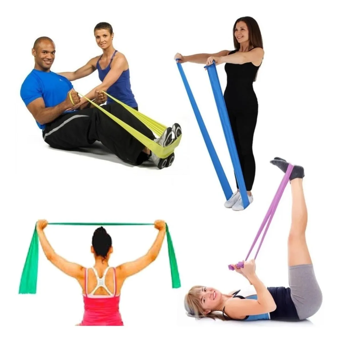 Set Kit De Entrenamiento Funcional N°2 Fitness 40 Piezas