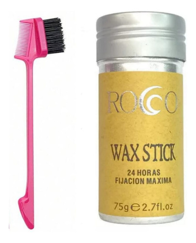 Rocco Cera En Barra Para Cabello + Cepillo Color Aleatorio