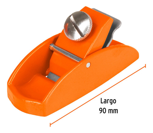 Cepillo Carpintero Tipo Chancla Mini Liso Madera 25mm 12022