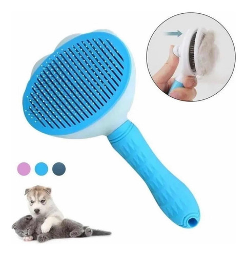Cepillo Para Mascotas Perros Y Gatos Peine Limpieza