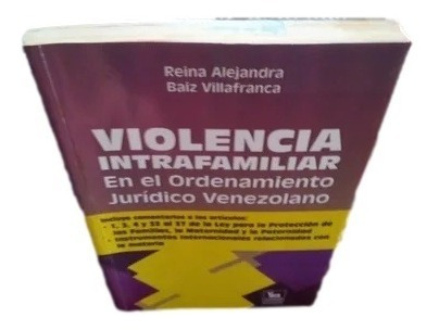 Violencia Intrafamiliar Ordenamiento Jurídico Venezolano F13
