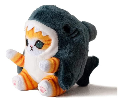 2024 33cm Lindo Tiburón Gato Peluche Muñecos De Animales