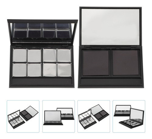 Recipiente Magnético: Preenchimento De Paleta De Sombras Diy