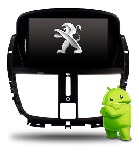 Stereo Multimedia Peugeot 207 Android Auto Wifi Gps Carplay