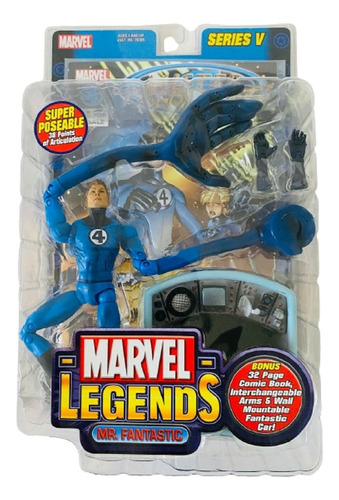 Toybiz Marvel Legends Series 5 2003 Mr. Fantastic