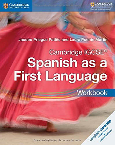 Libro Cambridge Igcse Spanis As A First Language Workbook 1