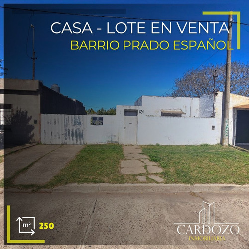 Casa Lote En Venta Excelente Oportunidad De Inversion Junin Pcia Bs As