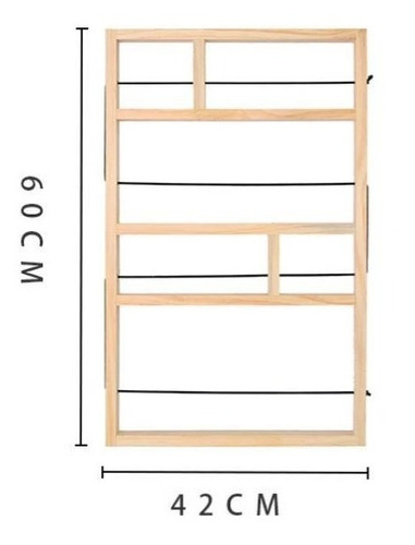 Estante Pared Multifuncional De Madera Moderno Decoración