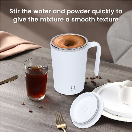 A Vaso Mezclador Automático Recargable De 380 Ml