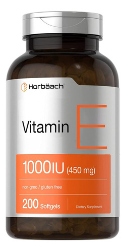 Vitamina E 1000iu 450mg America - g a $730