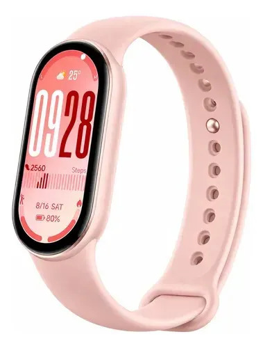 Smartwatch Xiaomi Smart Band 10 Amoled 1.72 Bluetooth 5.4 Caixa Rosa