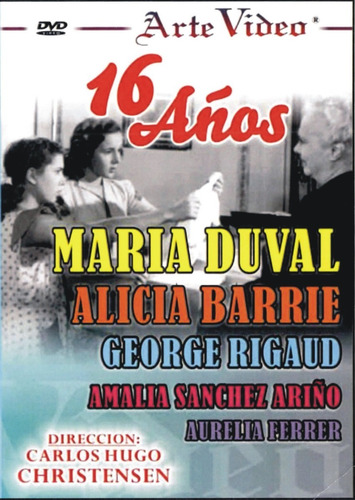 Imagen 1 de 1 de Dieciseis Años - Maria Duval, Alicia Barrie, George Rigaud
