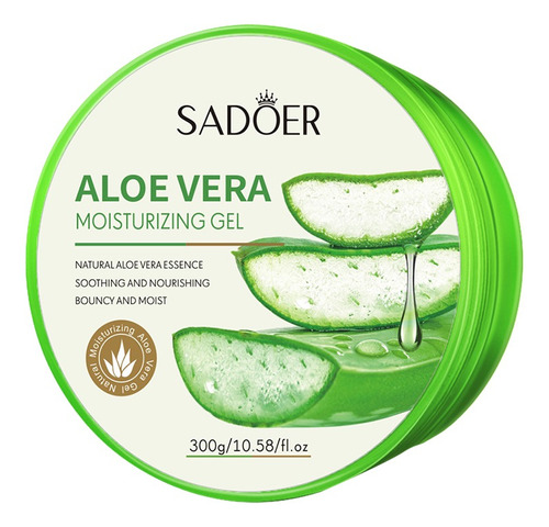 Gel Aloe Vera Sadoer Hidratación Y Reparación 300g Tipo De Piel Todo