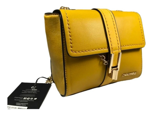 Bolsa Crossbody Crabtree Original Color Amarillo E2181