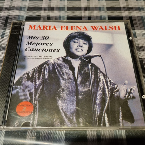 María Elena Walsh - 30 Mejores Canciones - 2 Cds  Impecable