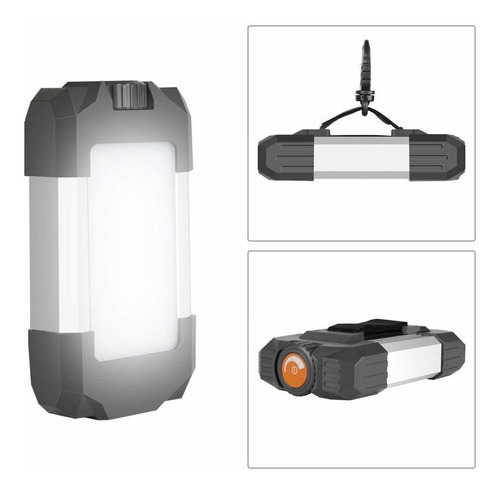 Gorron - Linterna Led De Camping Para Exteriores Con Usb Rec