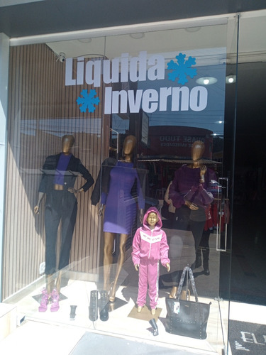 Adesivo Decorativo Vitrine Liquida Inverno Flocos De Neve