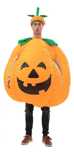 1 Disfraz Inflable De Calabaza De Halloween For Adultos