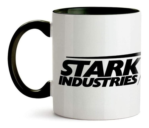 Caneca Xícara Café Stark Industries Marvel Fortnite 