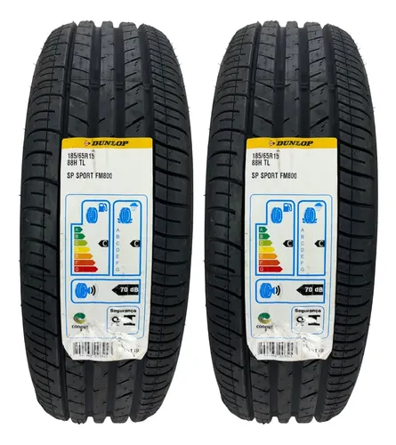 Kit 4 Pneus Dunlop Sp Sport Fm800 185/65r15 88h Aro 15 | MercadoLivre