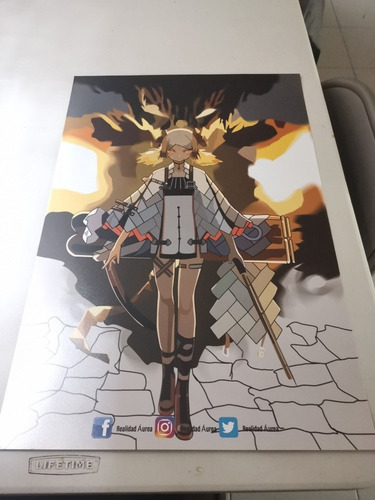 Ifrit Tensei Shitara Slime Poster Con Realidad Aumentada