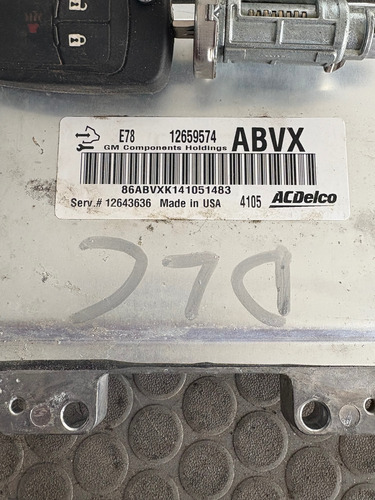 Computadora Kit Llave Spark 2014 2015 12659574 (Usado)