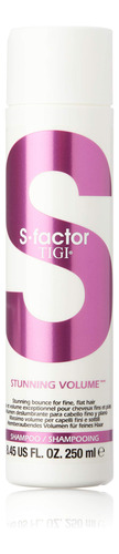 Tigi S Factor Stunning Volume Champú, 8.5 Onzas