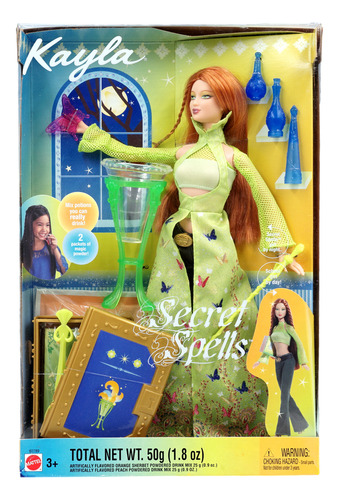 Barbie Secret Spells Magic Kayla 2003 Edition