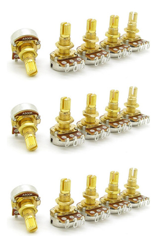 Potenciómetro De Guitarra, 3 Potenciómetros De Volumen De Au
