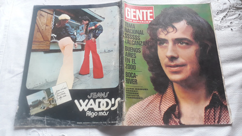 Revista Gente Nº 454 4/4/1974 Joan Manuel Serrat Boca River