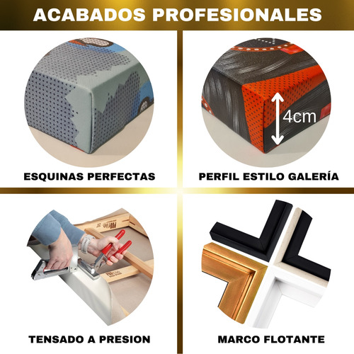 Cuadro Decorativo Canvas Tiempos Compartidos 30x45 Cm