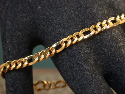 Pulsera Enchapada Oro 18k Española Buena Luli Calidad Unisex