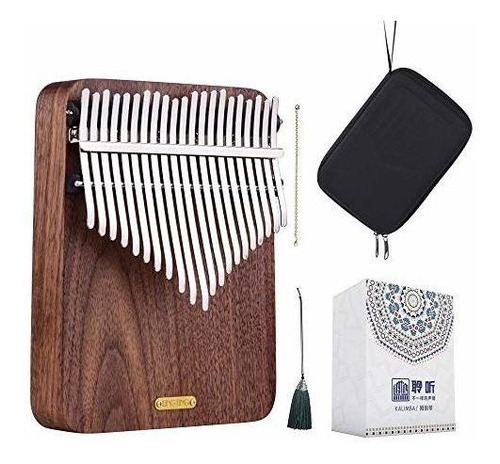 Lingting Kalimba 21 Teclas Thumb Piano Mbira Finger