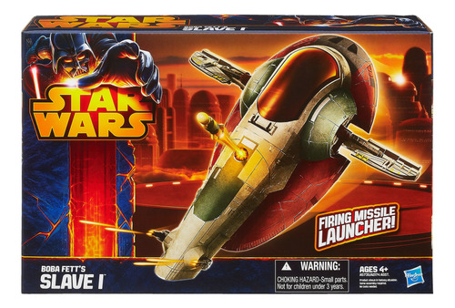 Star Wars Mission 2014 Saga Legends Boba Fett Slave I Nave