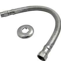 Comprar Engate Flexível De Alta Vazão 40cm Aço Inox 304 Trançado Entrada Agua Quente Fria Mangueira Torneira Fria Rabicho 1\u002F2 Macho Fêmea Lavadora Dona D.cor