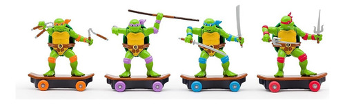 Muñeco Tortugas Ninja En Skate Figura Leonardo Orig. 71047