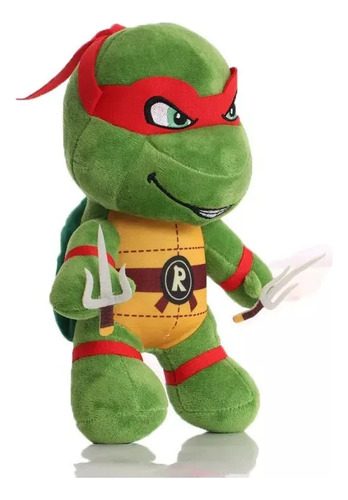 L,4 Pcs Juguetes Peluche Las Tortugas Ninja Mutantes