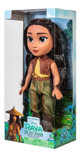 Muñeca Raya Último Dragón 38cm Gigante Original Disney Store