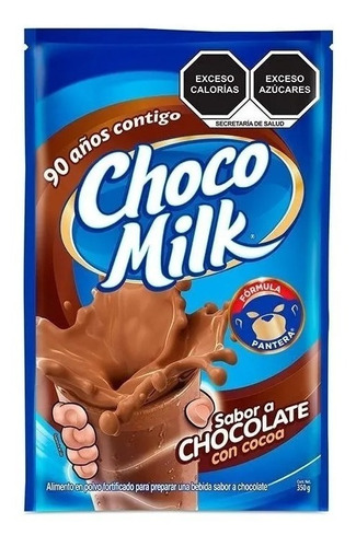 Saborizante En Polvo Chocomilk Chocolate Con Cocoa 350 Gr
