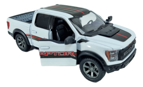 Ford F-150 Raptor 2022 Esc. 1:46 Kinsmar 4 Colores A Elegir 