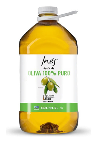 Aceite De Oliva 100% Puro Galon 5 L Aceite Oliva Premium