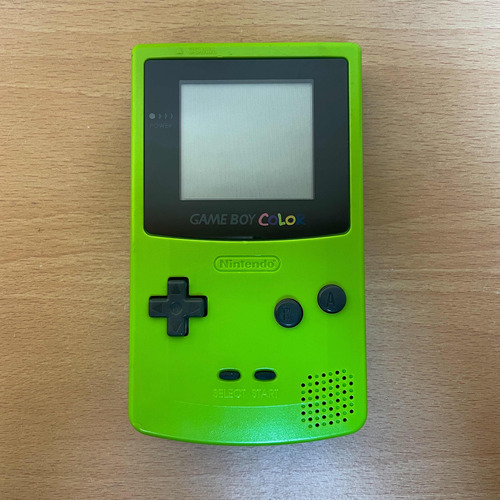 Consola Gameboy Color Verde Kiwi De Colección