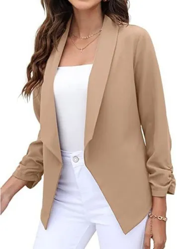 For Mujer, Traje Casual Top Ropa De Mujer Profesiona