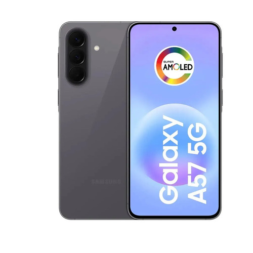 Celular Samsung Galaxy A57 5G 256GB, 8GB RAM, Recursos AI - Cinza